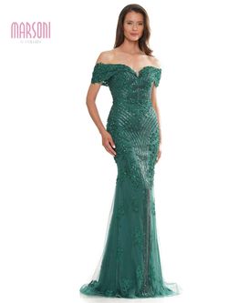 Style MV1275 Colors Green Size 14 Plus Size Floor Length Emerald Mv1275 Mermaid Dress on Queenly