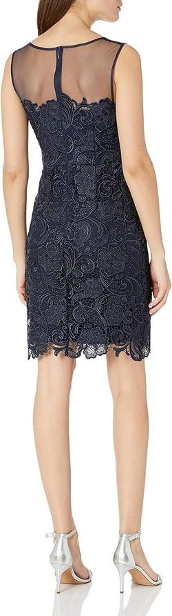 Style 183914 Decode Blue Size 12 183914 Mini Cocktail Dress on Queenly