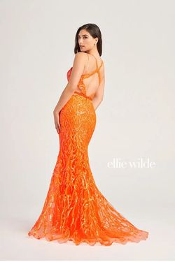 Style EW35007 Ellie Wilde By Mon Cheri Purple Size 0 Pageant Floor Length Mermaid Dress on Queenly