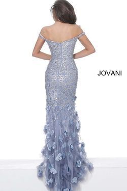 Style 3191 Jovani Purple Size 6 Violet 3191 Prom Fitted Mermaid Dress on Queenly