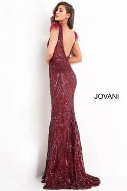 Style 3180 Jovani Purple Size 4 Fitted Tall Height Pageant Mermaid Dress on Queenly