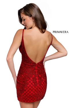 Style 3815 Primavera Red Size 2 3815 Cocktail Dress on Queenly
