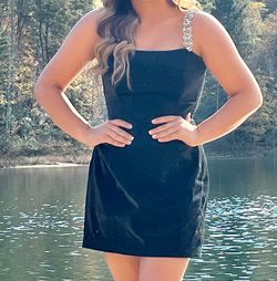 Sherri Hill Black Size 14 Plus Size 50 Off Cocktail Dress on Queenly