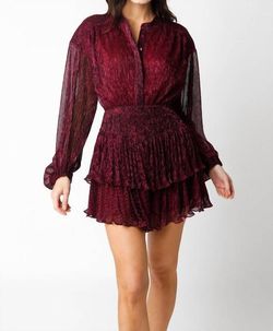 Style 1-2220097444-3011 OLIVACEOUS Red Size 8 Tall Height Cocktail Dress on Queenly