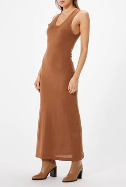 Style 1-2240592689-3855 Sophie Rue Brown Size 0 Floor Length Straight Dress on Queenly