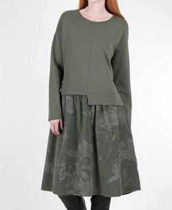 Style 1-2349961684-2791 Lands Downunder Green Size 12 Sleeves A-line Plus Size Cocktail Dress on Queenly
