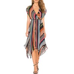 Style 1-2898160724-3236 SAYLOR Multicolor Size 4 Polyester Cocktail Dress on Queenly