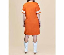 Style 1-3578599250-2901 Your Fashion Wholesale Orange Size 8 Spandex Free Shipping Polyester Pockets Cocktail Dress on Queenly