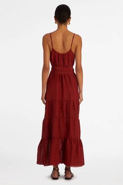 Style 1-36682647-3236 Marie Oliver Red Size 4 1-36682647-3236 Free Shipping Military Spaghetti Strap Straight Dress on Queenly