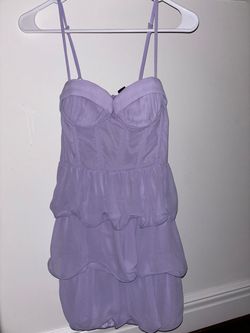 Pretty Little Thing Purple Size 0 Jersey Mini Lavender Cocktail Dress on Queenly