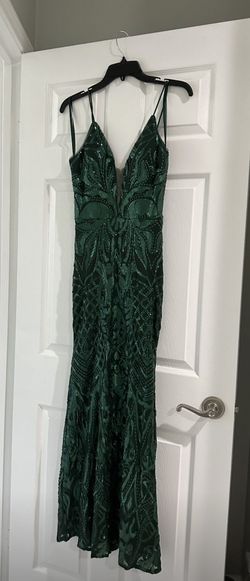 Betsy and Adam Green Size 4 50 Off Military Mermaid Dress on Queenly