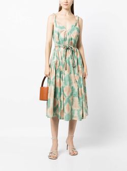 Style 1-184943823-649 Ulla Johnson Green Size 2 Free Shipping Pattern 1-184943823-649 Cocktail Dress on Queenly