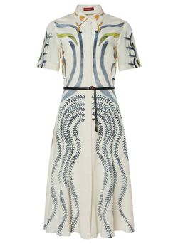 Style 1-2084997138-3709 ALTUZARRA White Size 8 Belt Pageant High Neck Cocktail Dress on Queenly