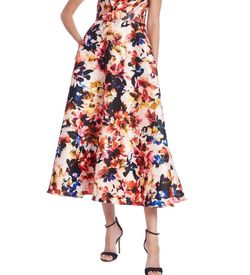 Style 1-2300644350-3611 BADGLEY MISCHKA Multicolor Size 10 Free Shipping Tall Height Cocktail Dress on Queenly