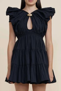 Style 1-2559609969-3709 ACLER Black Size 8 Sorority Rush Free Shipping Cocktail Dress on Queenly