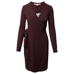 Style 1-2864186452-2696 Diane von Furstenberg Brown Size 12 Plus Size Cocktail Dress on Queenly