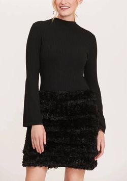 Style 1-3467781036-2901 Tyler Boe Black Size 8 Summer Sleeves Sorority Rush Mini Cocktail Dress on Queenly