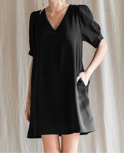 Style 1-3619652290-3011 Jodifl Black Size 8 Mini Casual Cocktail Dress on Queenly