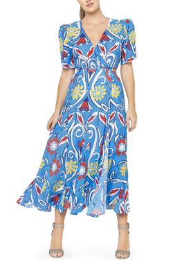 Style 1-668666385-3775 De Loreta Multicolor Size 16 Jersey Free Shipping Plus Size Tall Height Cocktail Dress on Queenly