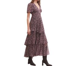 Style 1-789691976-2696 Z Supply Black Size 12 Tall Height Print Plus Size Cocktail Dress on Queenly