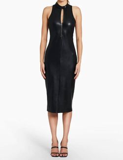 Style 1-891507077-3236 Amanda Uprichard Black Size 4 Polyester Cocktail Dress on Queenly