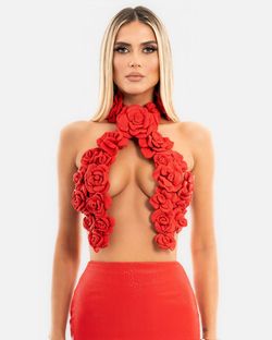 Style AD5407 Albina Dyla Red Size 0 Mini Straight Dress on Queenly
