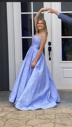 Sherri Hill Light Blue Size 2 50 Off Ball gown on Queenly