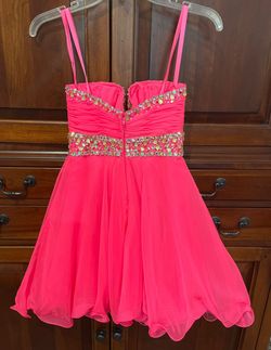 MoriLee Pink Size 2 Mori Lee Homecoming Ball gown on Queenly