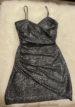 Zara Black Size 4 Jersey Homecoming Cocktail Dress on Queenly