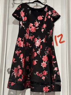 Lane Bryant Multicolor Size 16 Floral Plus Size Appearance Sunday Cocktail Dress on Queenly