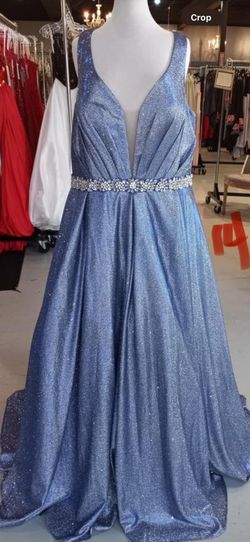 Cecilia Couture Multicolor Size 24 Pageant Prom Ball gown on Queenly