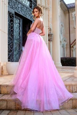 Style PS24529 Portia and Scarlett Pink Size 6 Pageant Floor Length Ball gown on Queenly