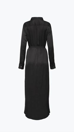 Style 1-1090349344-649 Raquel Allegra Black Size 2 Sleeves Free Shipping Tall Height Straight Dress on Queenly
