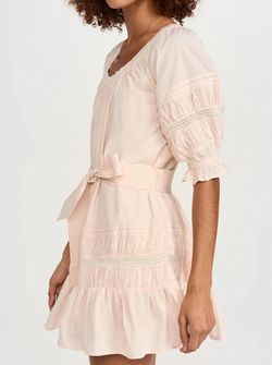 Style 1-1203836662-2901 Cleobella Pink Size 8 Sleeves Jersey Cocktail Dress on Queenly
