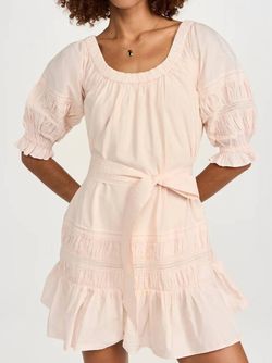 Style 1-1203836662-2901 Cleobella Pink Size 8 Belt Cocktail Dress on Queenly