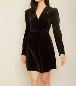 Style 1-1420073250-3236 CABALLERO Black Size 4 Sleeves Free Shipping Cocktail Dress on Queenly