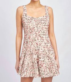 Style 1-1733301652-2901 En Saison Nude Size 8 Summer Sorority Rush Flare Cocktail Dress on Queenly