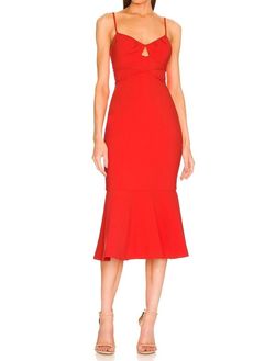 Style 1-18221914-5 LIKELY Red Size 0 1-18221914-5 Spandex Free Shipping Cocktail Dress on Queenly