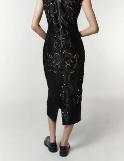 Style 1-2488221468-2791 Saint Art Black Size 12 Tall Height Plus Size Cocktail Dress on Queenly