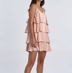 Style 1-2565614330-2901 MOLLY BRACKEN Pink Size 8 Tall Height Sorority Polyester Cocktail Dress on Queenly