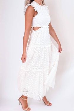 Style 1-2826285713-2901 Cami NYC White Size 8 Military Free Shipping Tall Height Straight Dress on Queenly