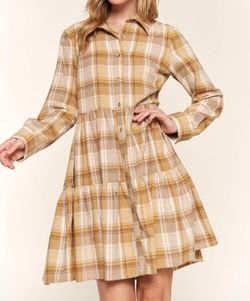 Style 1-3185568641-2791 And The Why Brown Size 12 Long Sleeve Cocktail Dress on Queenly