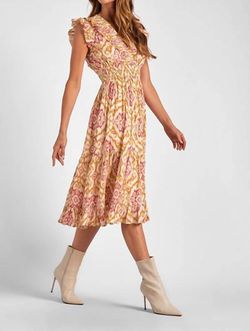 Style 1-3272991964-5230 ELAN Yellow Size 4 Tall Height Cocktail Dress on Queenly