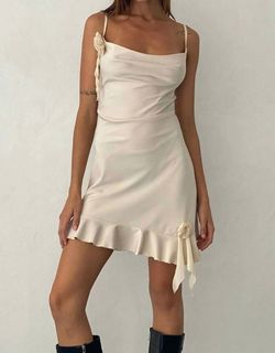 Style 1-3333691826-3010 Motel Rocks Nude Size 8 Tulle Mini Cocktail Dress on Queenly