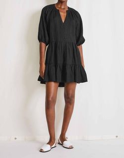 Style 1-3953464680-2696 APIECE APART Black Size 12 Mini Cocktail Dress on Queenly