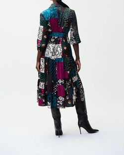 Style 1-4142985558-1901 Joseph Ribkoff Black Size 6 Free Shipping Print Cocktail Dress on Queenly