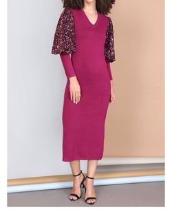 Style 1-51612283-2696 -bl^nk- Hot Pink Size 12 Plus Size Cocktail Dress on Queenly