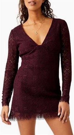 Style 1-730686728-1498 Free People Purple Size 4 Mini Cocktail Dress on Queenly