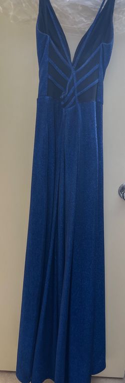 Blue Size 0 A-line Dress on Queenly