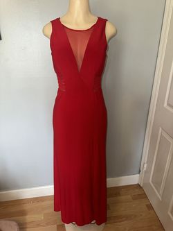Nightway Red Size 8 $300 Straight Dress on Queenly